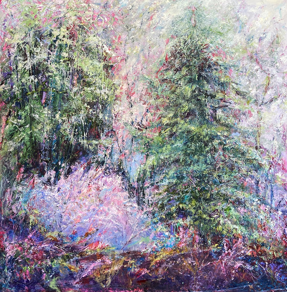 Shimmering Forest by Joan Pechanec