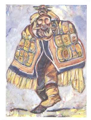 Tlingit Shaman by Richard T. Schanche